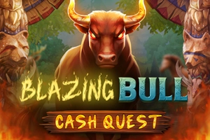 Арт слота Blazing Bull Cash Quest